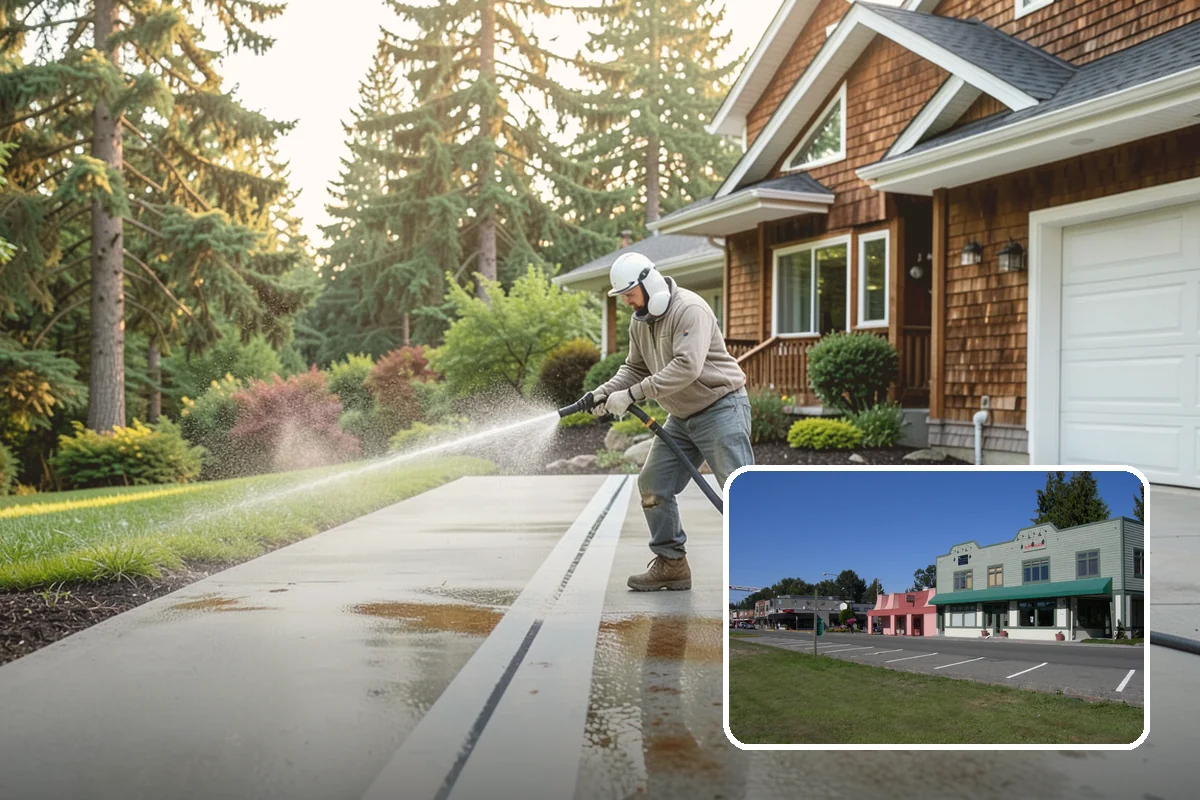 Soft Washing in Snoqualmie, King County, WA - Cleans without the surface damage high pressure can cause