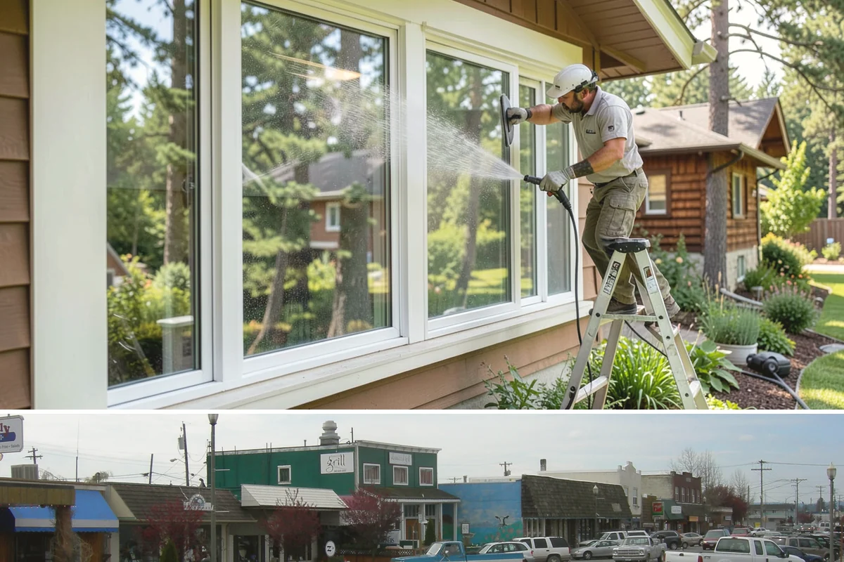 Soft Washing in Stanwood, Snohomish County, WA - Effective through most of the year in Washington, though the damp spring and fall growing seasons are when soft washing pays off...