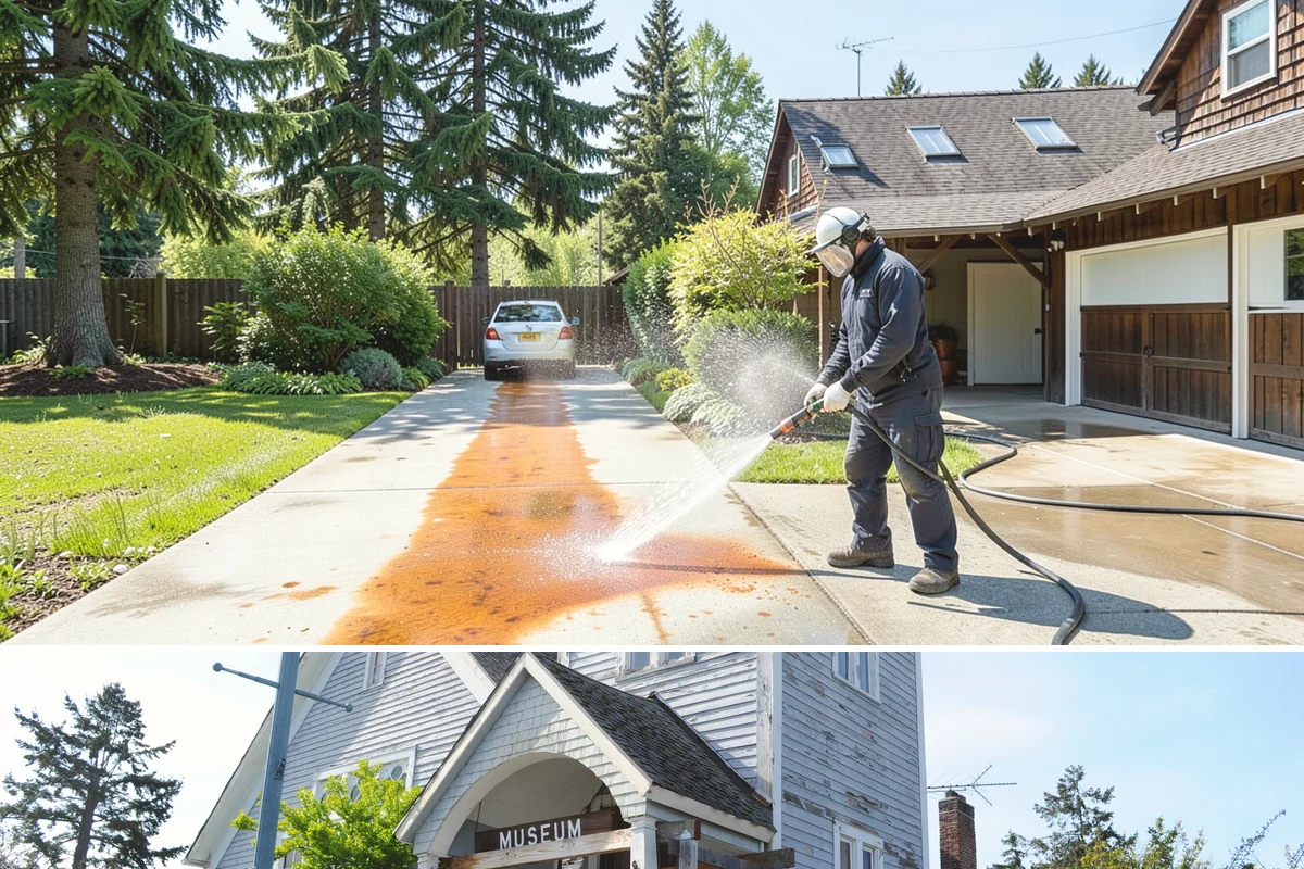 Soft Washing in Steilacoom, Pierce County, WA - Effective through most of the year in Washington, though the damp spring and fall growing seasons are when soft washing pays off...