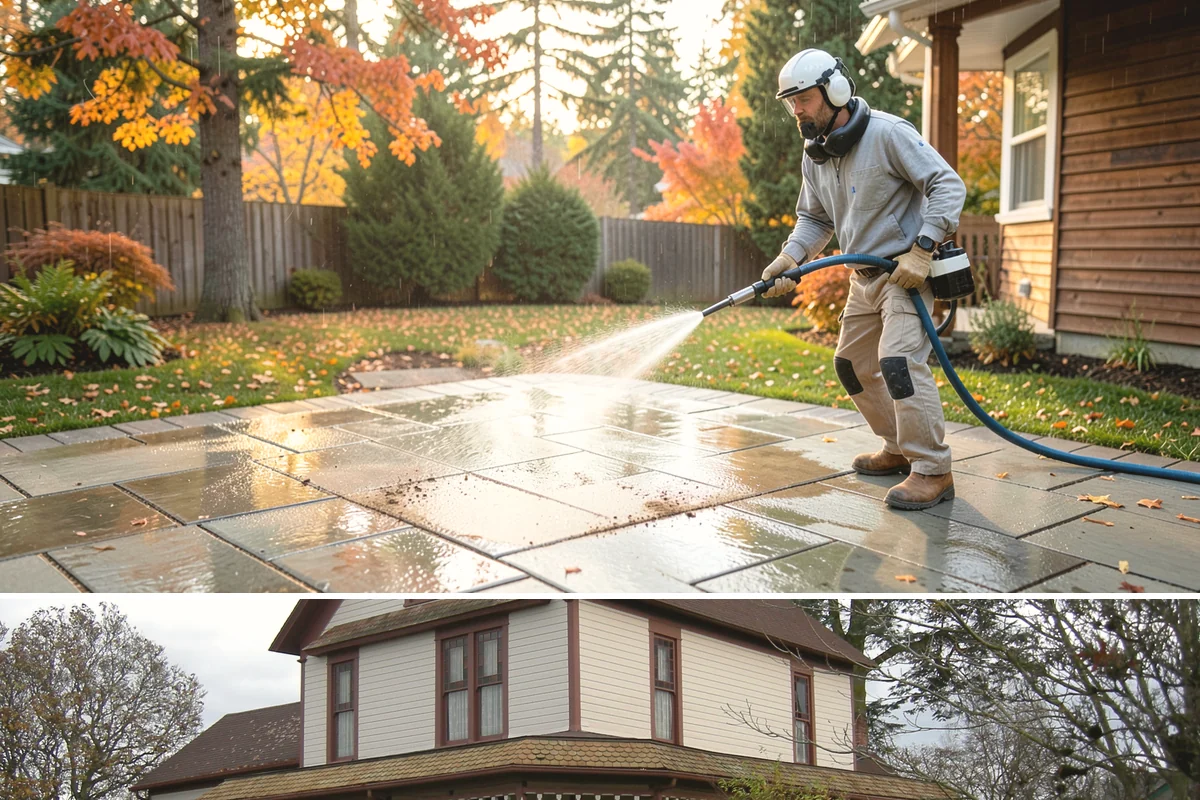 Soft Washing in Sumner, Pierce County, WA - Effective through most of the year in Washington, though the damp spring and fall growing seasons are when soft washing pays off...