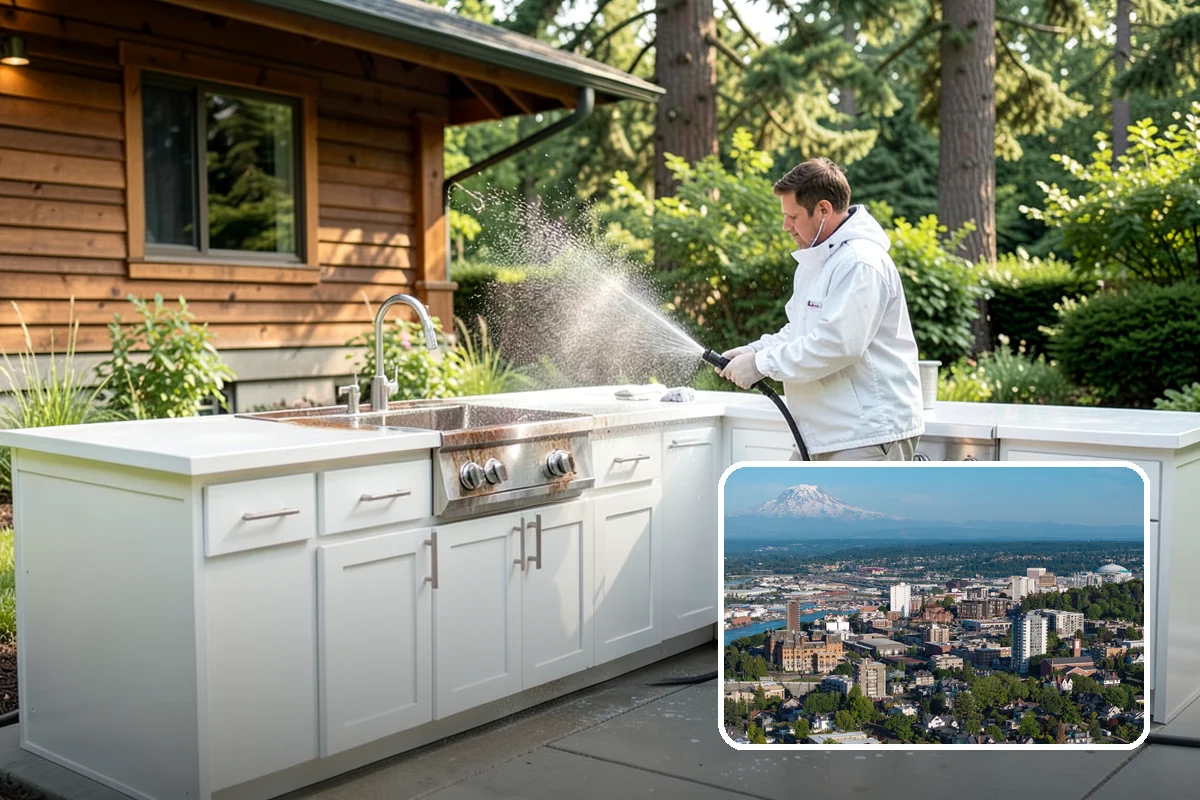 Soft Washing in Tacoma, Pierce County, WA - Cleans without the surface damage high pressure can cause