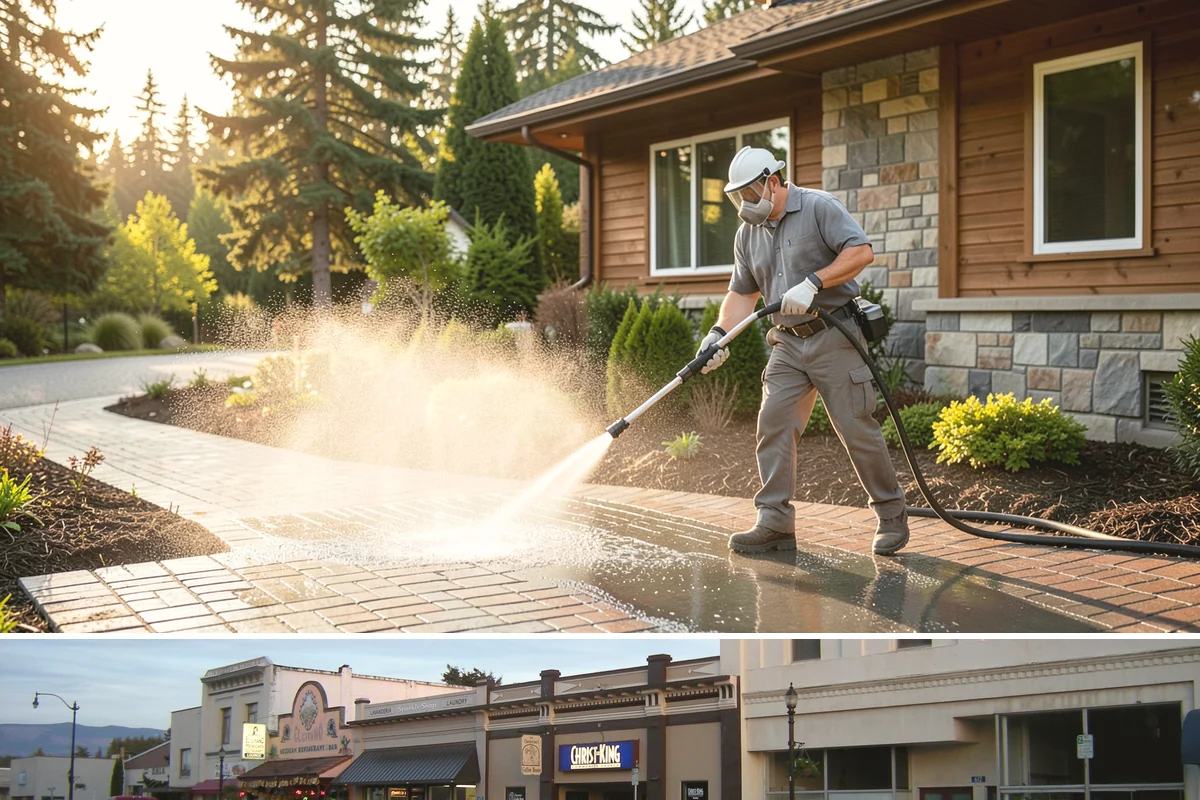 Solar Panel Cleaning in Burlington, Skagit County, WA - Panels benefit most from cleaning in late spring after pollen season and again in fall once moss growth accelerates.