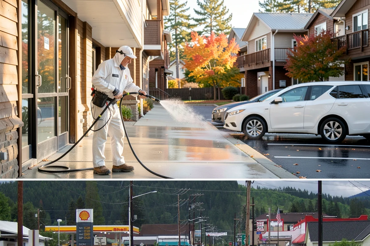 Solar Panel Cleaning in Granite Falls, Snohomish County, WA - Panels benefit most from cleaning in late spring after pollen season and again in fall once moss growth accelerates.