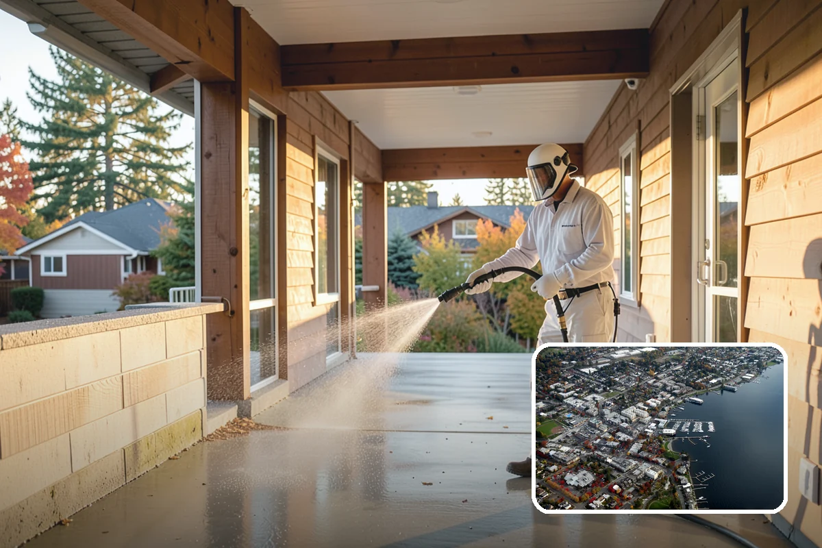 Solar Panel Cleaning in Kirkland, King County, WA - Restores energy output lost to buildup