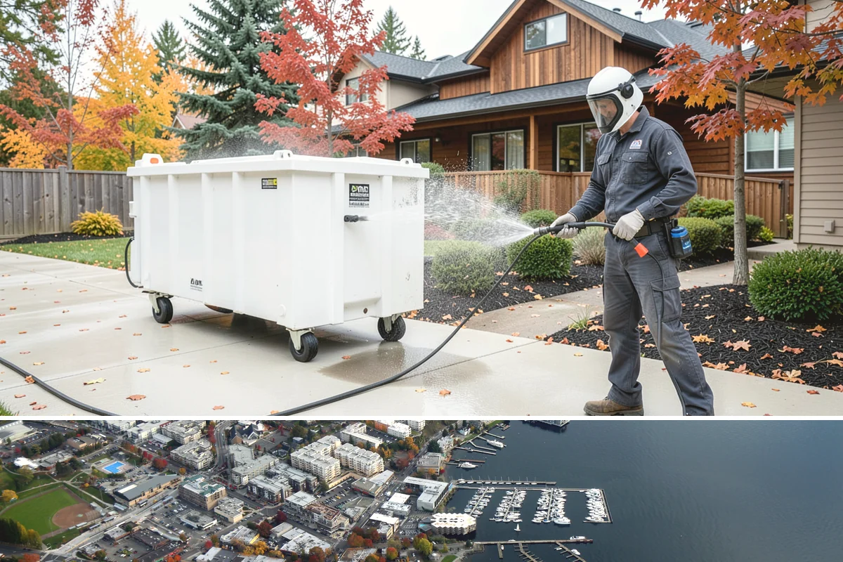 Solar Panel Cleaning in Kirkland, King County, WA - Panels benefit most from cleaning in late spring after pollen season and again in fall once moss growth accelerates.