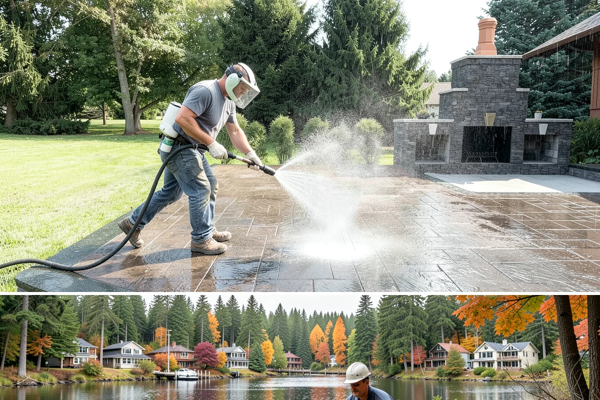 Solar Panel Cleaning in La Conner, Skagit County, WA - Panels benefit most from cleaning in late spring after pollen season and again in fall once moss growth accelerates.