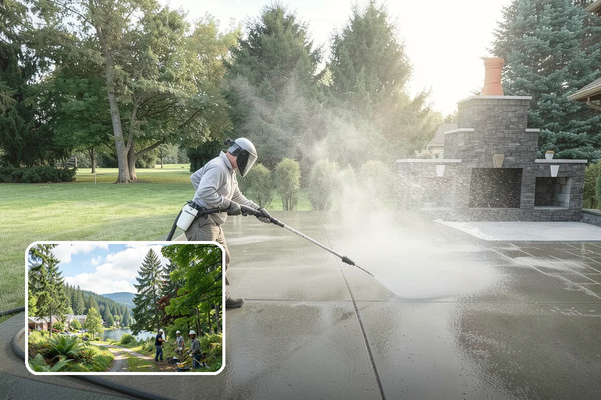 Solar Panel Cleaning in Lake Forest Park, King County, WA - Restores energy output lost to buildup