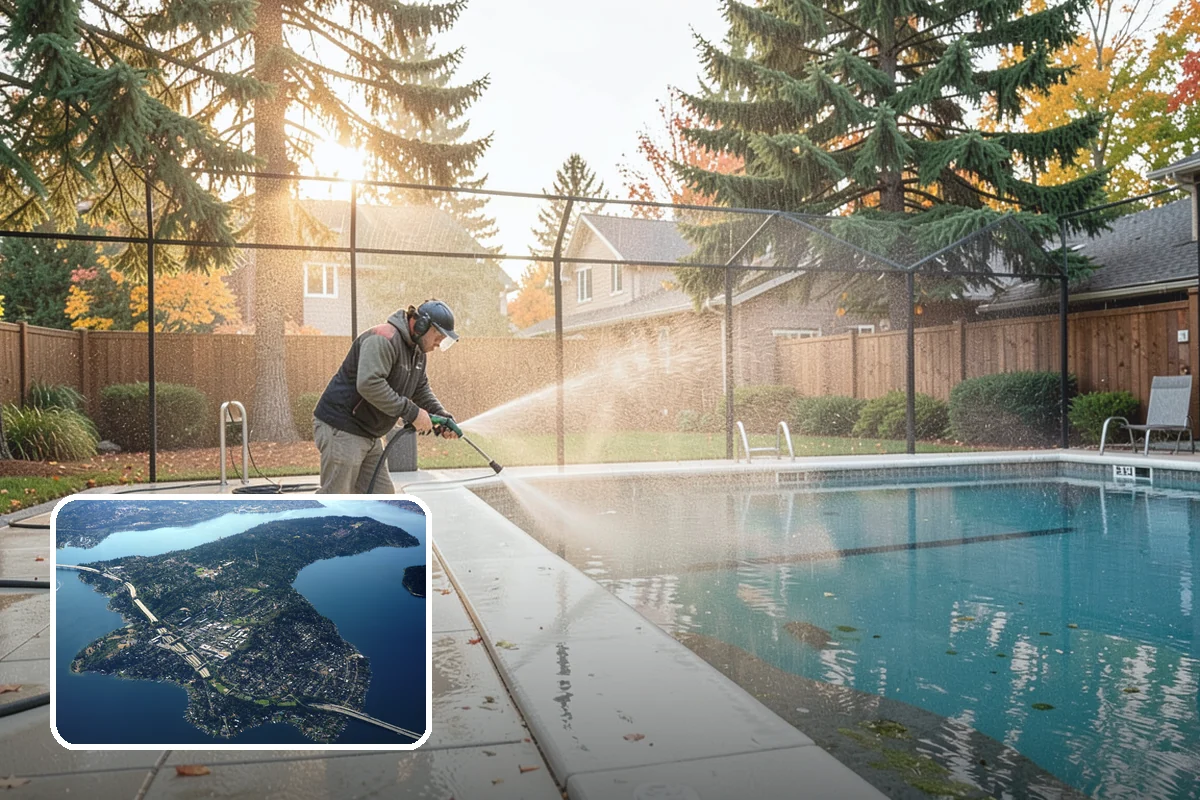Solar Panel Cleaning in Mercer Island, King County, WA - Restores energy output lost to buildup