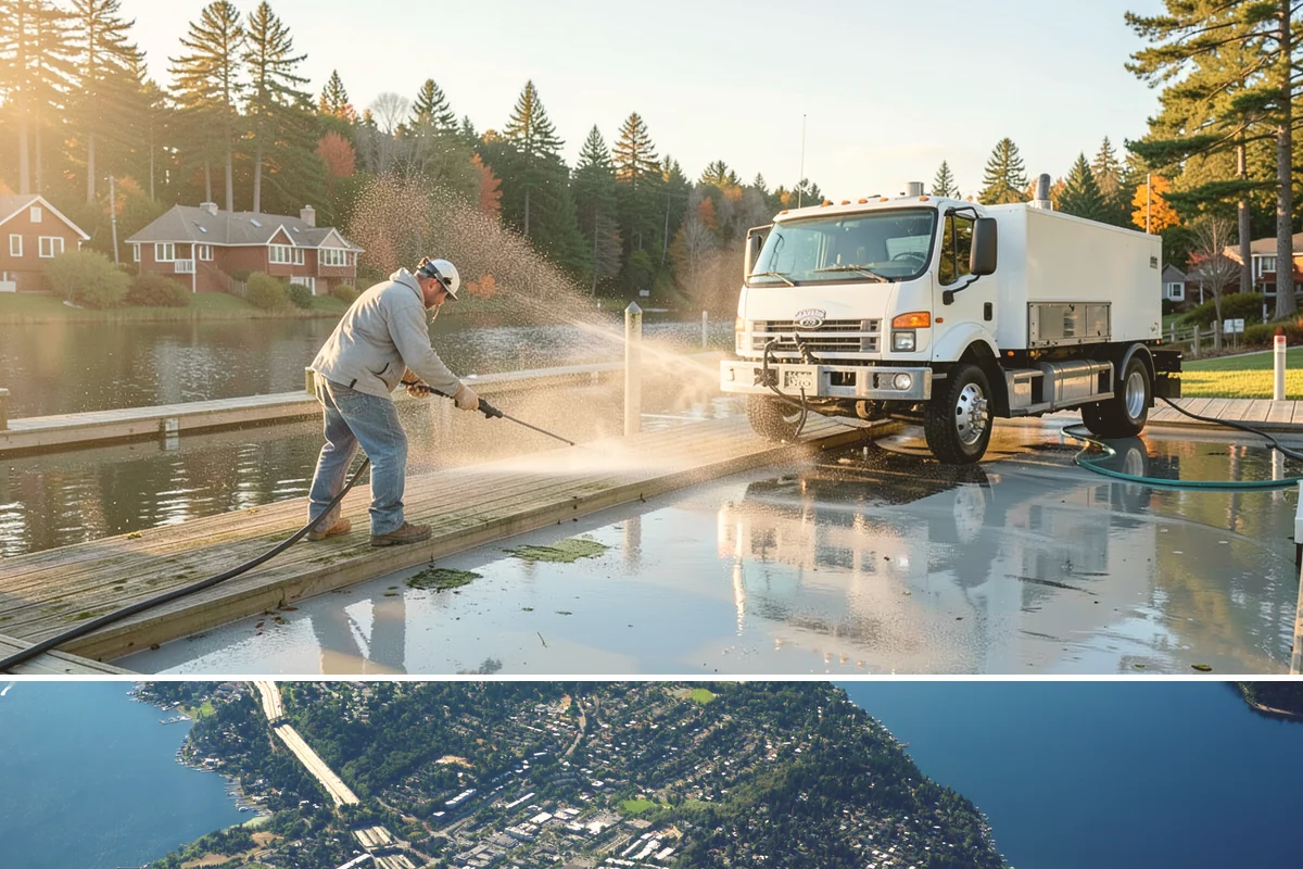 Solar Panel Cleaning in Mercer Island, King County, WA - Panels benefit most from cleaning in late spring after pollen season and again in fall once moss growth accelerates.