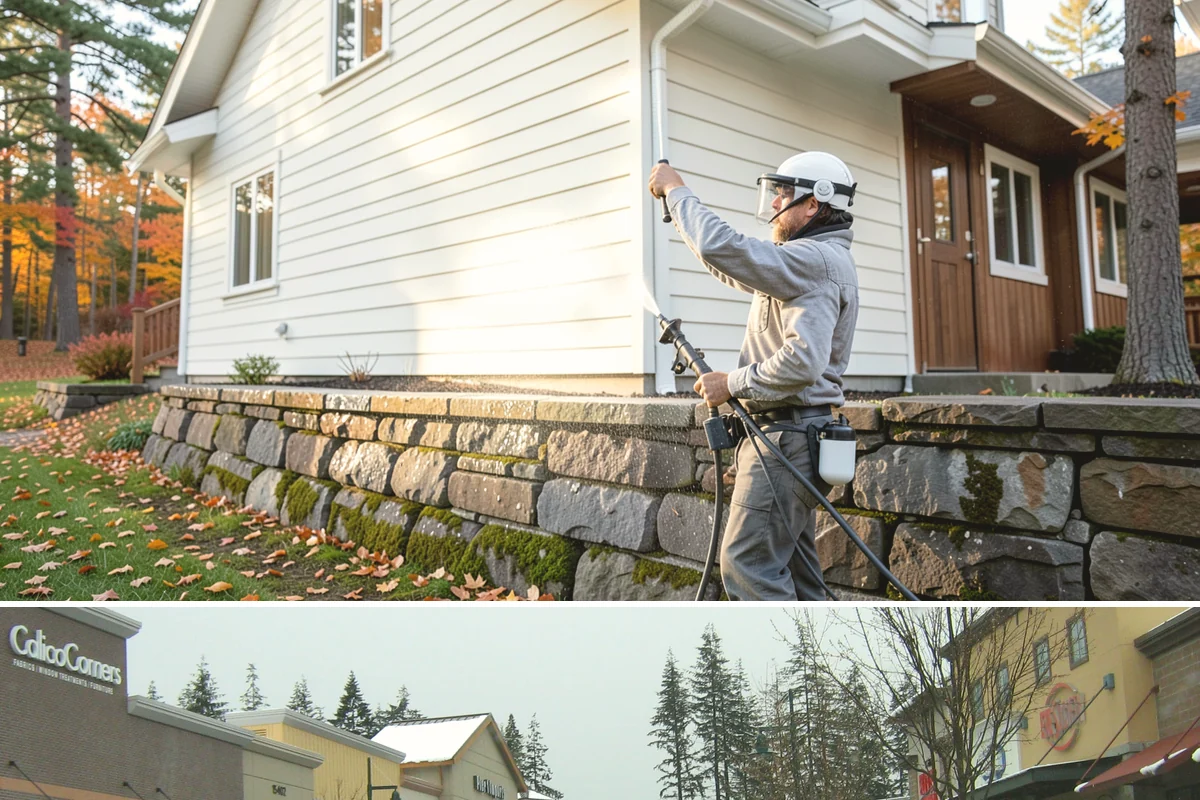 Solar Panel Cleaning in Mill Creek, Snohomish County, WA - Panels benefit most from cleaning in late spring after pollen season and again in fall once moss growth accelerates.