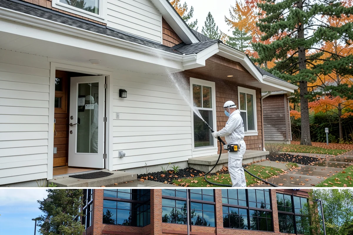 Solar Panel Cleaning in Mountlake Terrace, Snohomish County, WA - Panels benefit most from cleaning in late spring after pollen season and again in fall once moss growth accelerates.