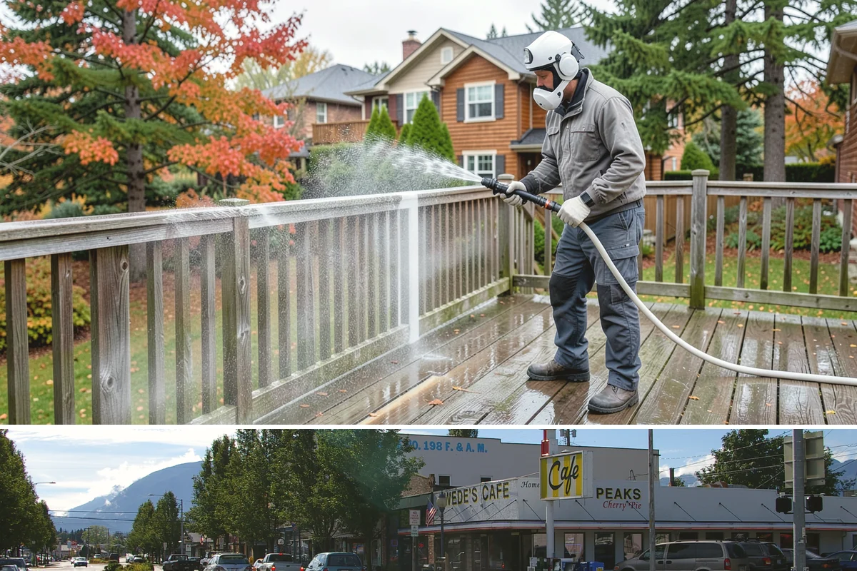 Solar Panel Cleaning in North Bend, King County, WA - Panels benefit most from cleaning in late spring after pollen season and again in fall once moss growth accelerates.