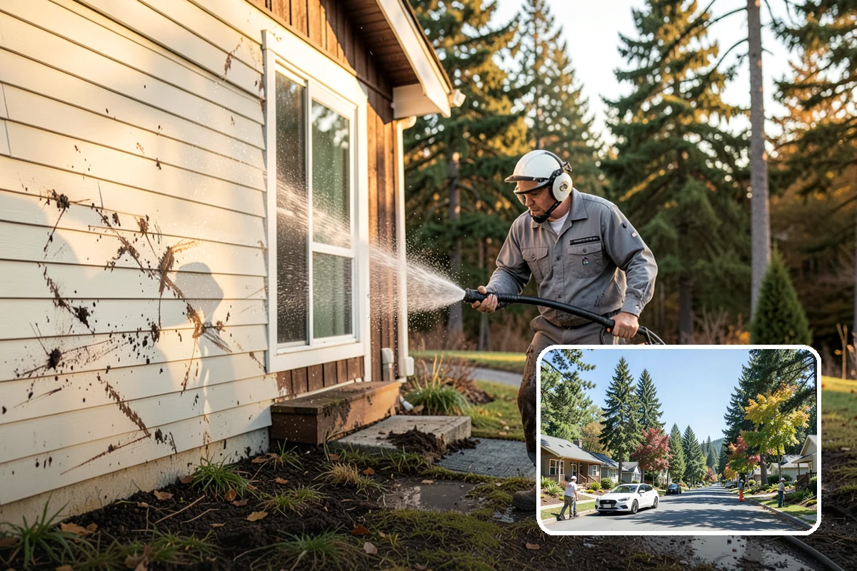 Solar Panel Cleaning in Orting, Pierce County, WA - Restores energy output lost to buildup