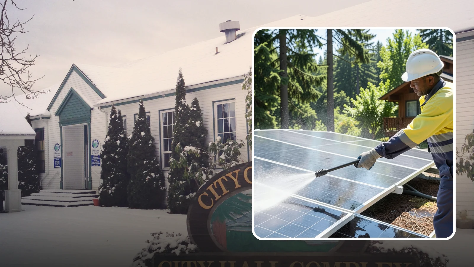 Solar Panel Cleaning in Pacific, King County, WA - We clean solar panels in Washington to clear moss, pollen, and grime that block sunlight and cut output.