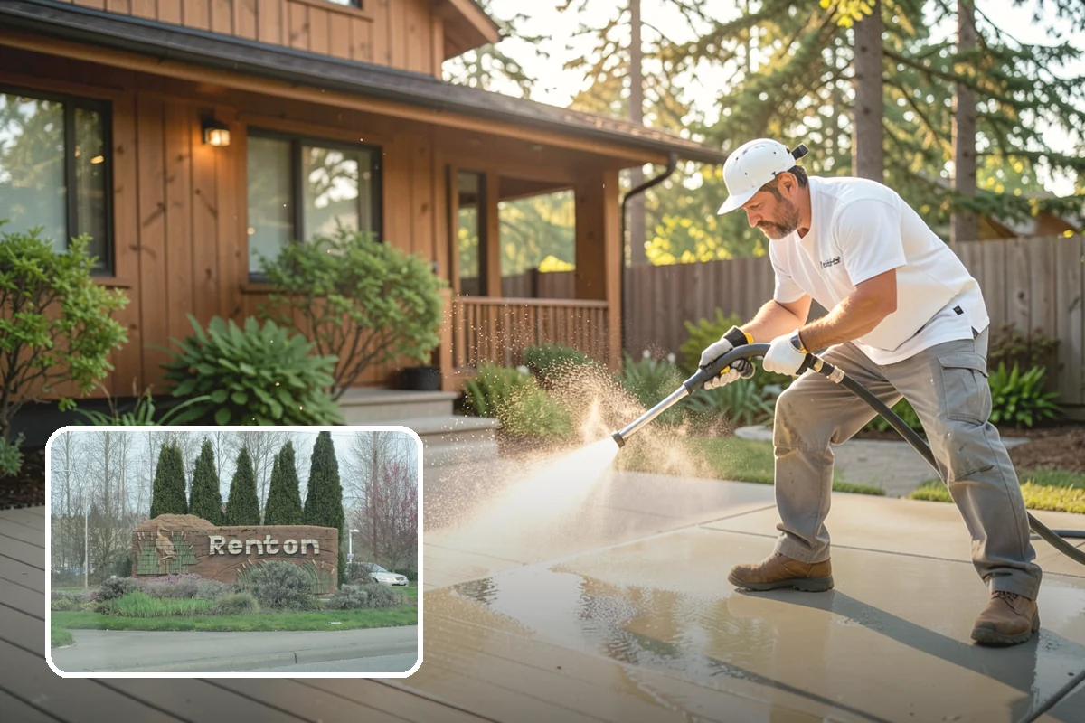 Solar Panel Cleaning in Renton, King County, WA - Restores energy output lost to buildup