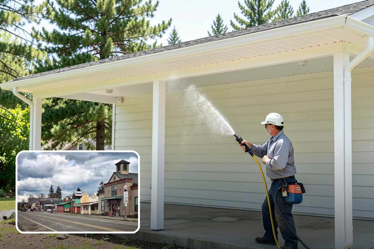 Solar Panel Cleaning in Roy, Pierce County, WA - Restores energy output lost to buildup