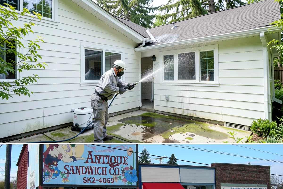 Solar Panel Cleaning in Ruston, Pierce County, WA - Panels benefit most from cleaning in late spring after pollen season and again in fall once moss growth accelerates.