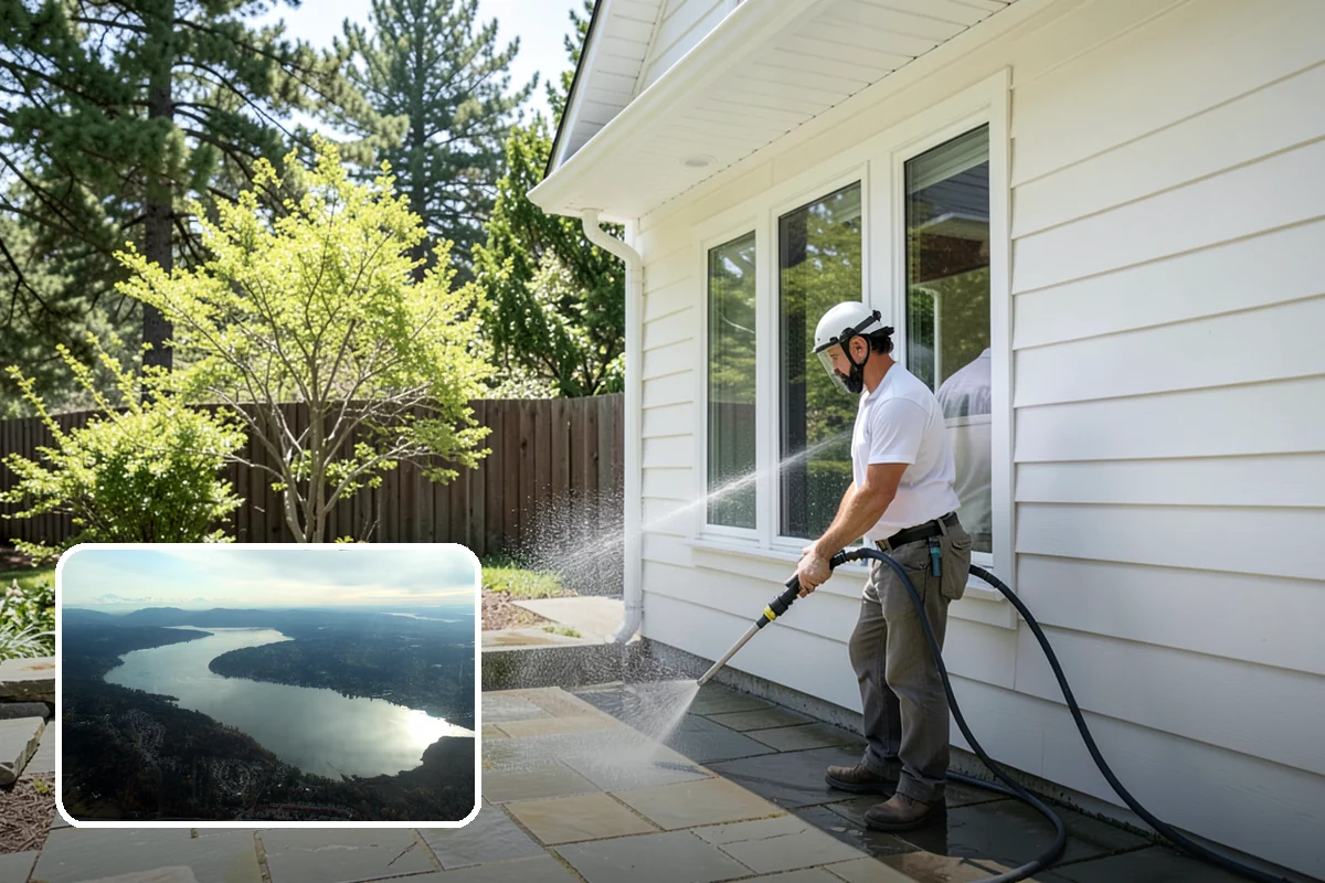 Solar Panel Cleaning in Sammamish, King County, WA - Restores energy output lost to buildup