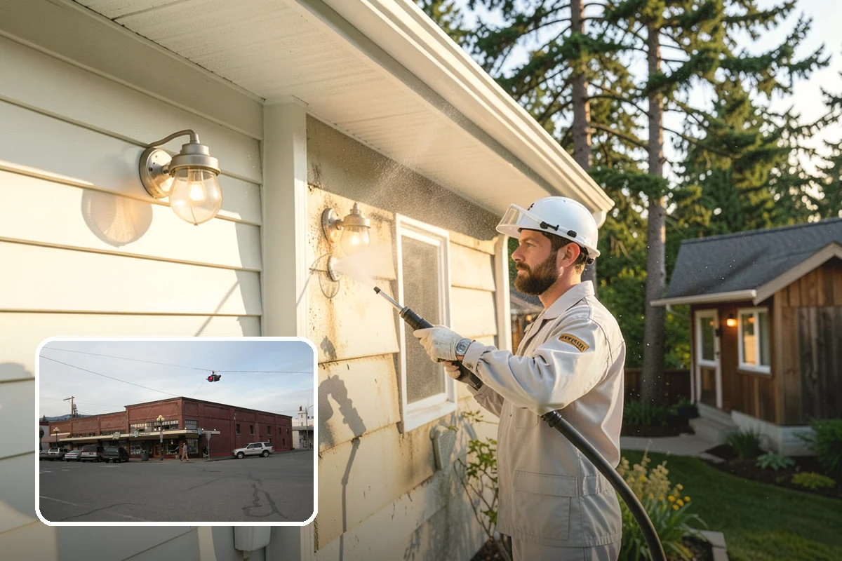 Solar Panel Cleaning in Sedro-Woolley, Skagit County, WA - Restores energy output lost to buildup