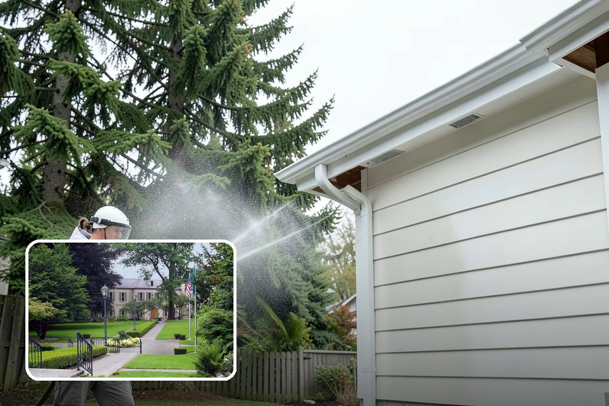 Solar Panel Cleaning in Woodinville, King County, WA - Restores energy output lost to buildup
