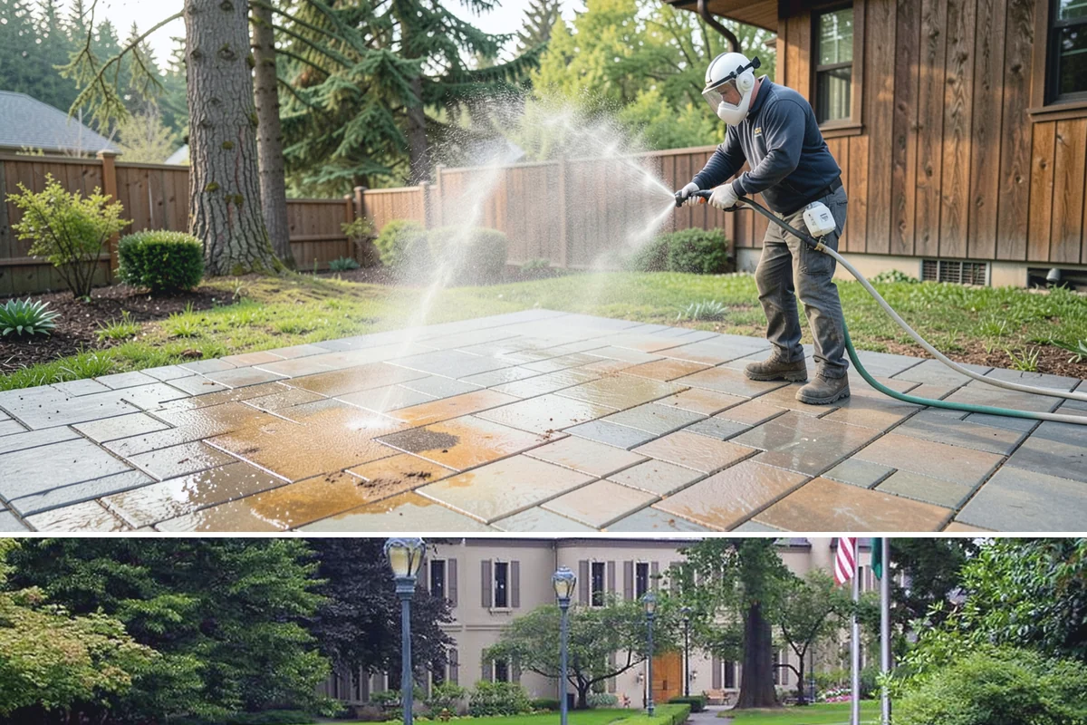 Solar Panel Cleaning in Woodinville, King County, WA - Panels benefit most from cleaning in late spring after pollen season and again in fall once moss growth accelerates.