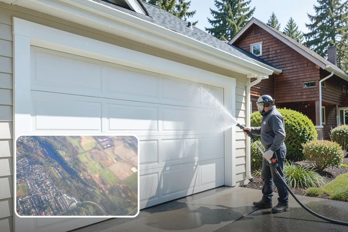 Spa Surround Cleaning in Algona, King County, WA - Kills moss and algae at the root for longer-lasting results