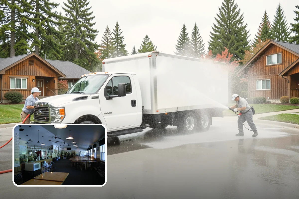Spa Surround Cleaning in Black Diamond, King County, WA - Kills moss and algae at the root for longer-lasting results