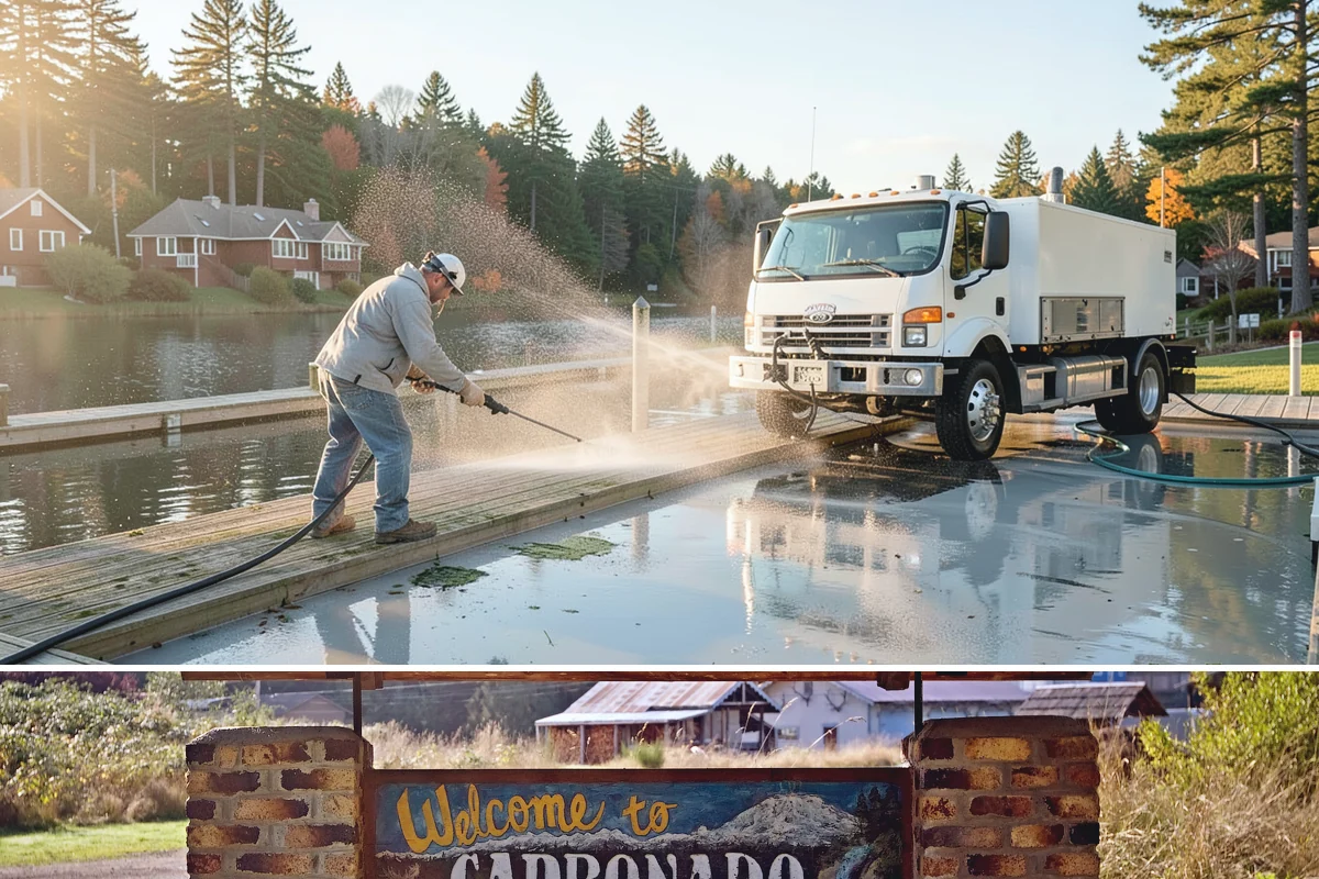 Spa Surround Cleaning in Carbonado, Pierce County, WA - Late spring cleaning sets up a safer, cleaner surround right as spa use picks up in warmer weather.