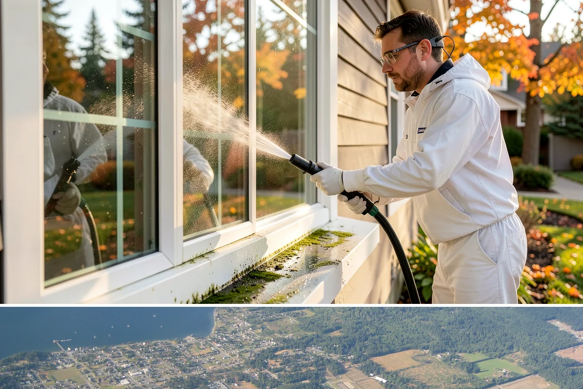 Spa Surround Cleaning in Coupeville, Island County, WA - Late spring cleaning sets up a safer, cleaner surround right as spa use picks up in warmer weather.
