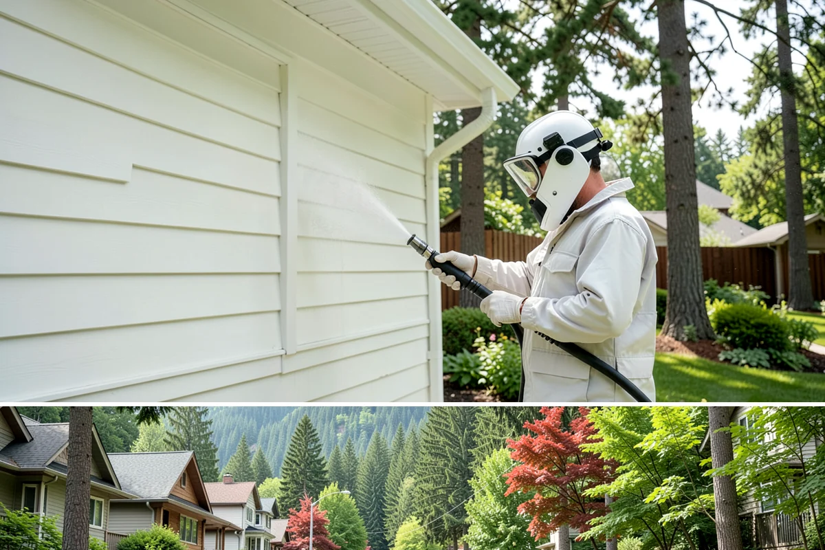 Spa Surround Cleaning in Darrington, Snohomish County, WA - Late spring cleaning sets up a safer, cleaner surround right as spa use picks up in warmer weather.