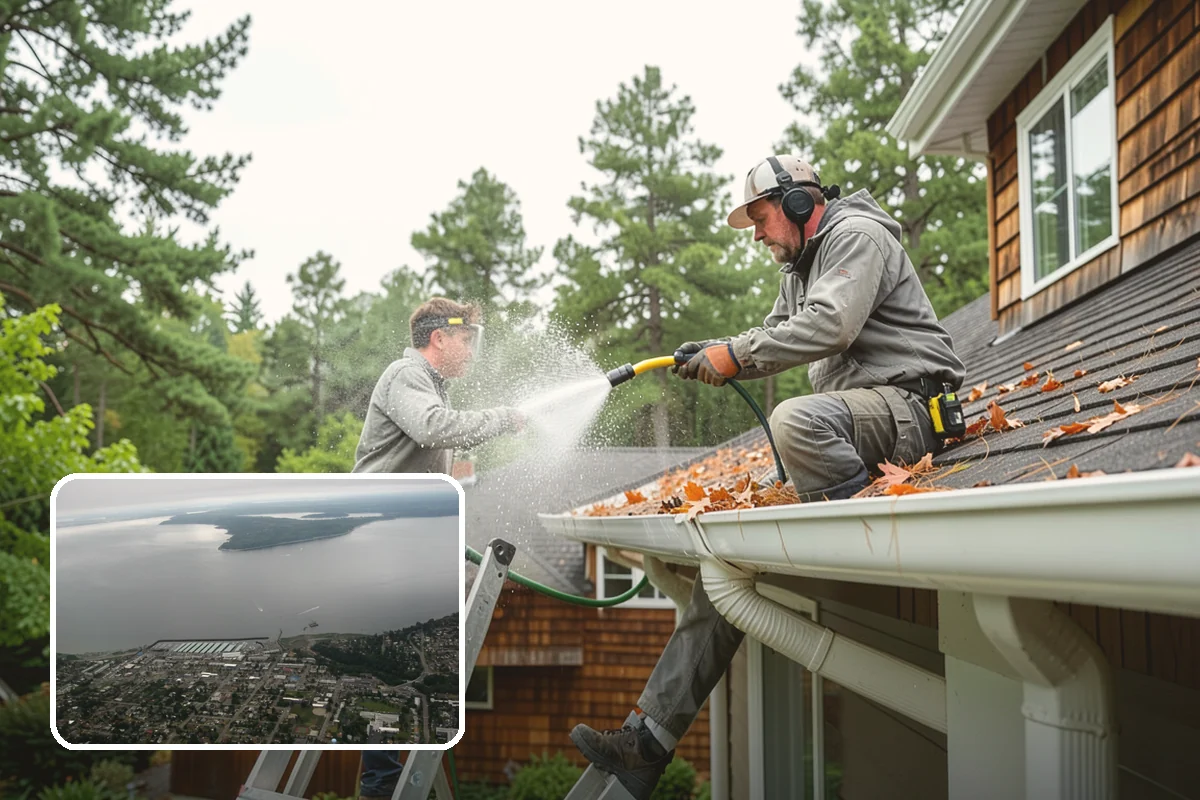 Spa Surround Cleaning in Des Moines, King County, WA - Kills moss and algae at the root for longer-lasting results