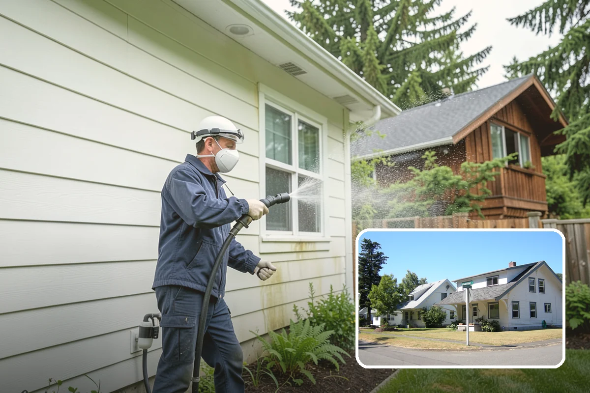 Spa Surround Cleaning in DuPont, Pierce County, WA - Kills moss and algae at the root for longer-lasting results