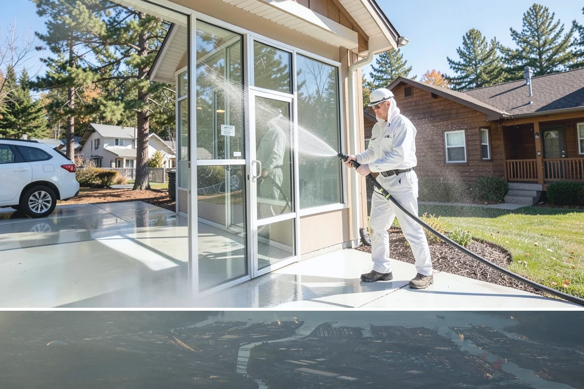 Spa Surround Cleaning in Fife, Pierce County, WA - Late spring cleaning sets up a safer, cleaner surround right as spa use picks up in warmer weather.