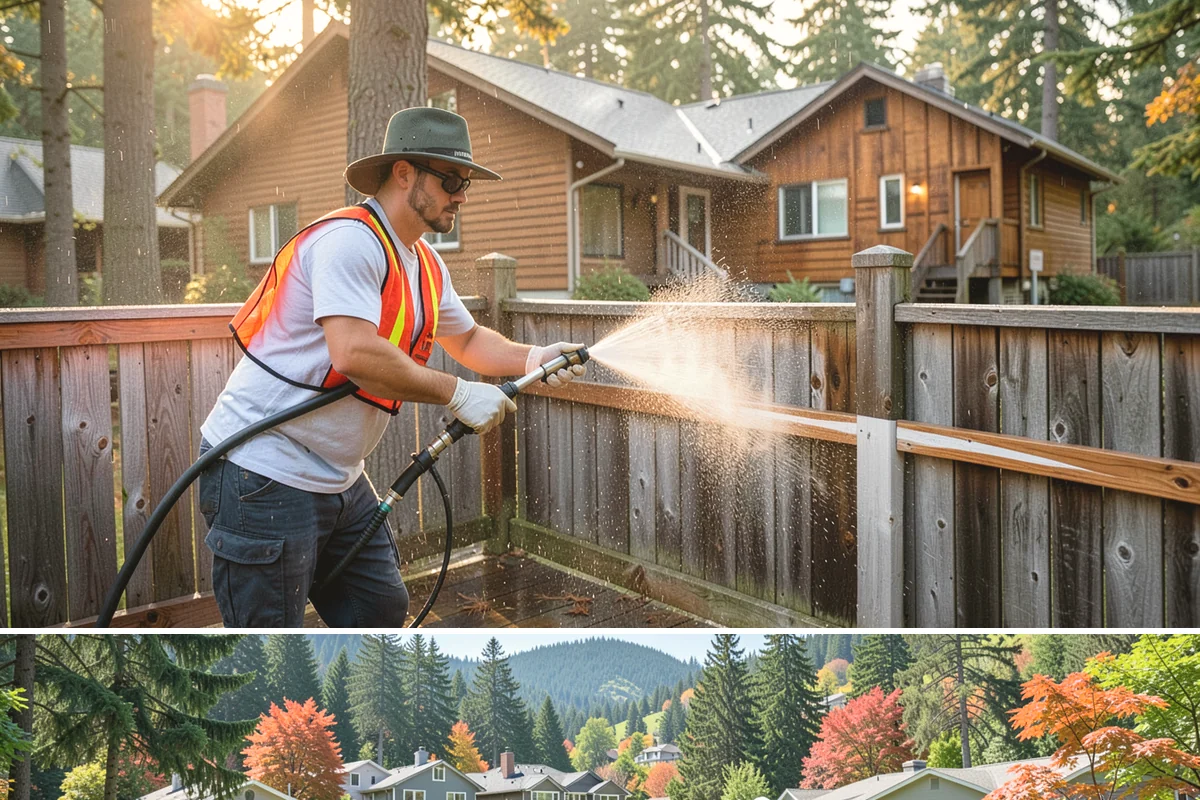 Spa Surround Cleaning in Fircrest, Pierce County, WA - Late spring cleaning sets up a safer, cleaner surround right as spa use picks up in warmer weather.
