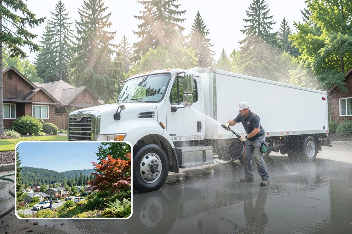 Spa Surround Cleaning in Index, Snohomish County, WA - Kills moss and algae at the root for longer-lasting results