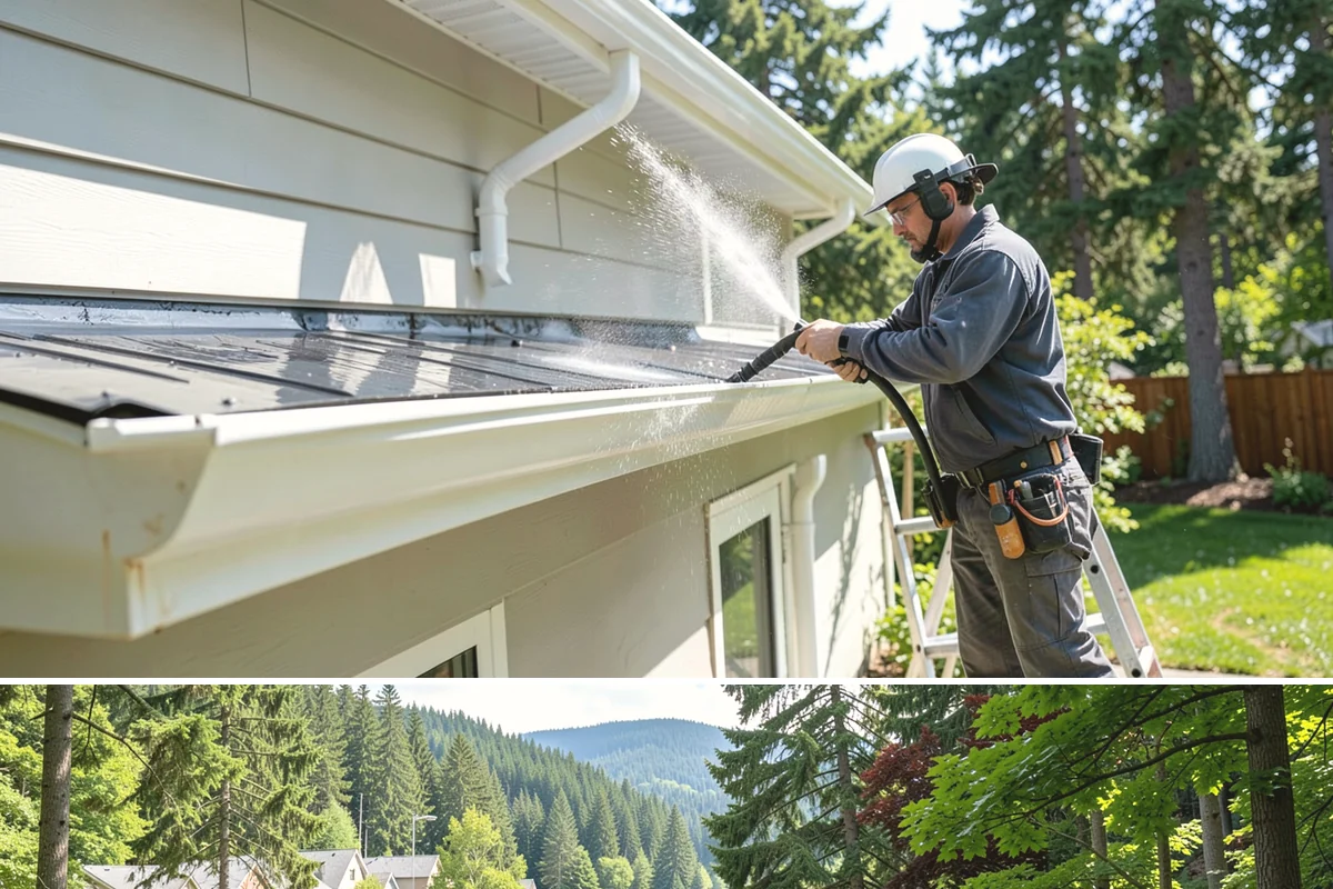 Spa Surround Cleaning in Lake Forest Park, King County, WA - Late spring cleaning sets up a safer, cleaner surround right as spa use picks up in warmer weather.