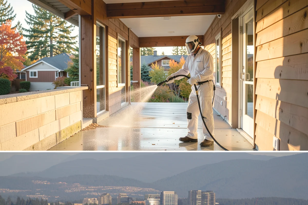 Spa Surround Cleaning in Medina, King County, WA - Late spring cleaning sets up a safer, cleaner surround right as spa use picks up in warmer weather.