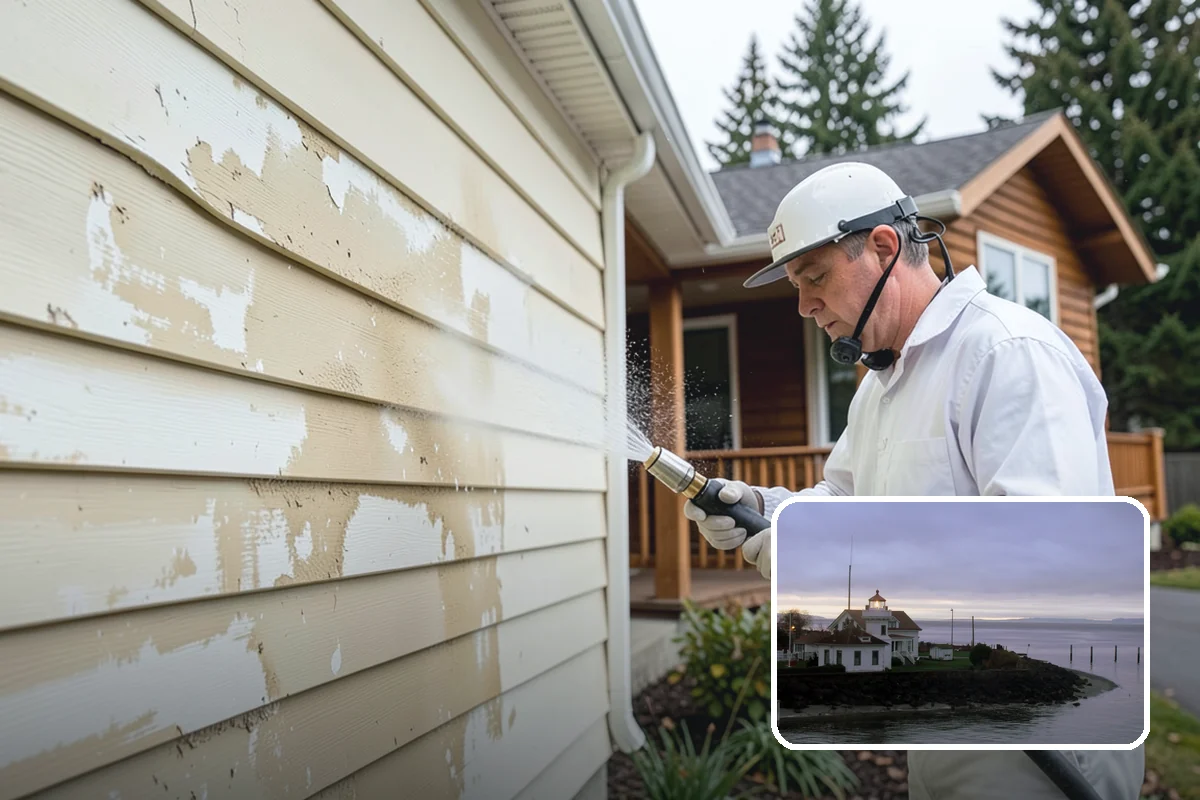 Spa Surround Cleaning in Mukilteo, Snohomish County, WA - Kills moss and algae at the root for longer-lasting results