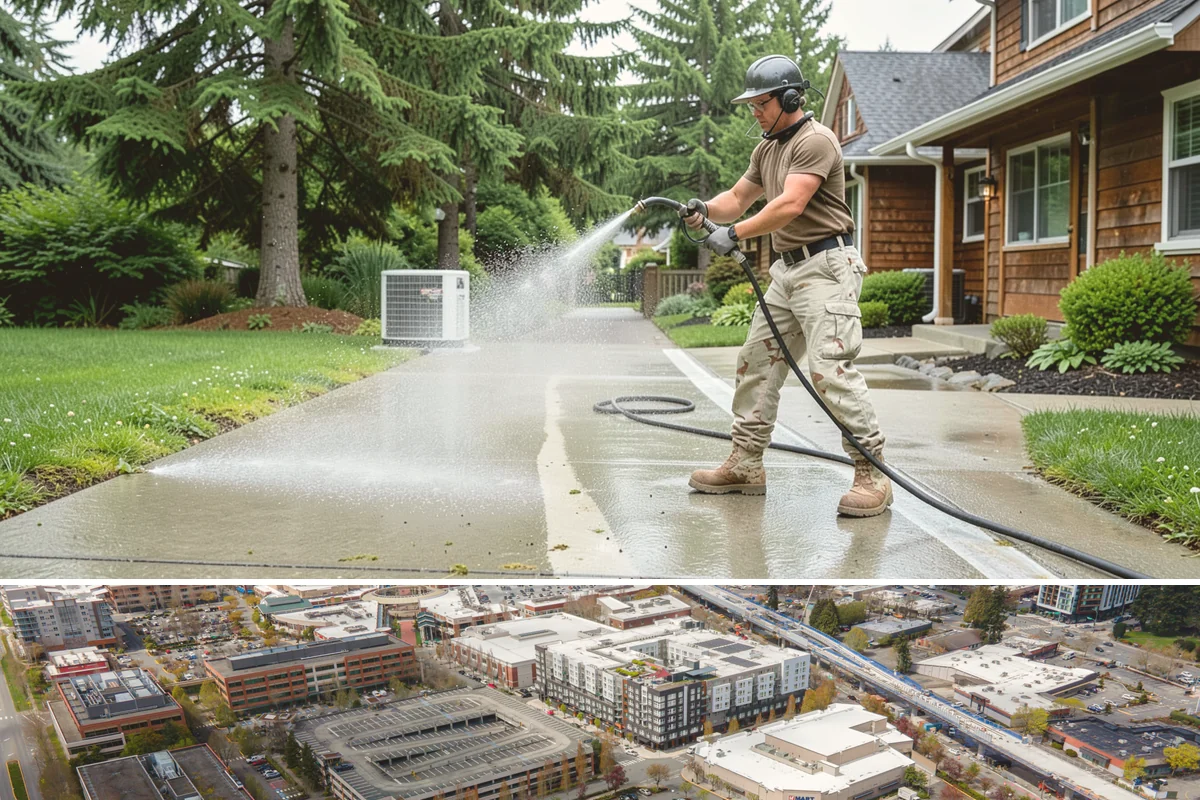 Spa Surround Cleaning in Redmond, King County, WA - Late spring cleaning sets up a safer, cleaner surround right as spa use picks up in warmer weather.