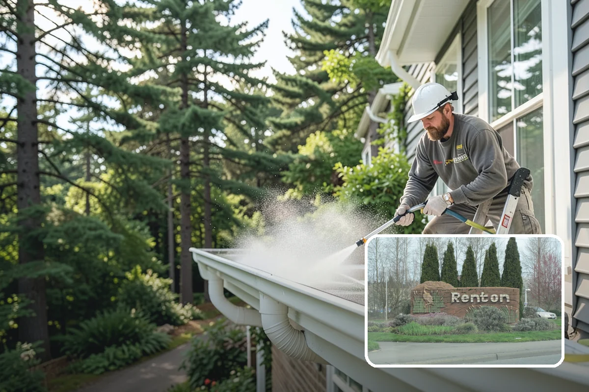 Spa Surround Cleaning in Renton, King County, WA - Kills moss and algae at the root for longer-lasting results