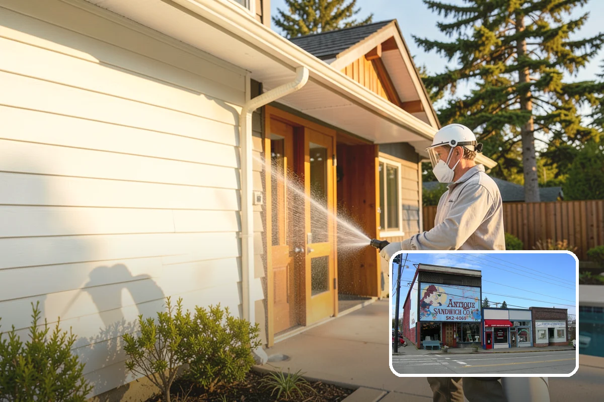 Spa Surround Cleaning in Ruston, Pierce County, WA - Kills moss and algae at the root for longer-lasting results