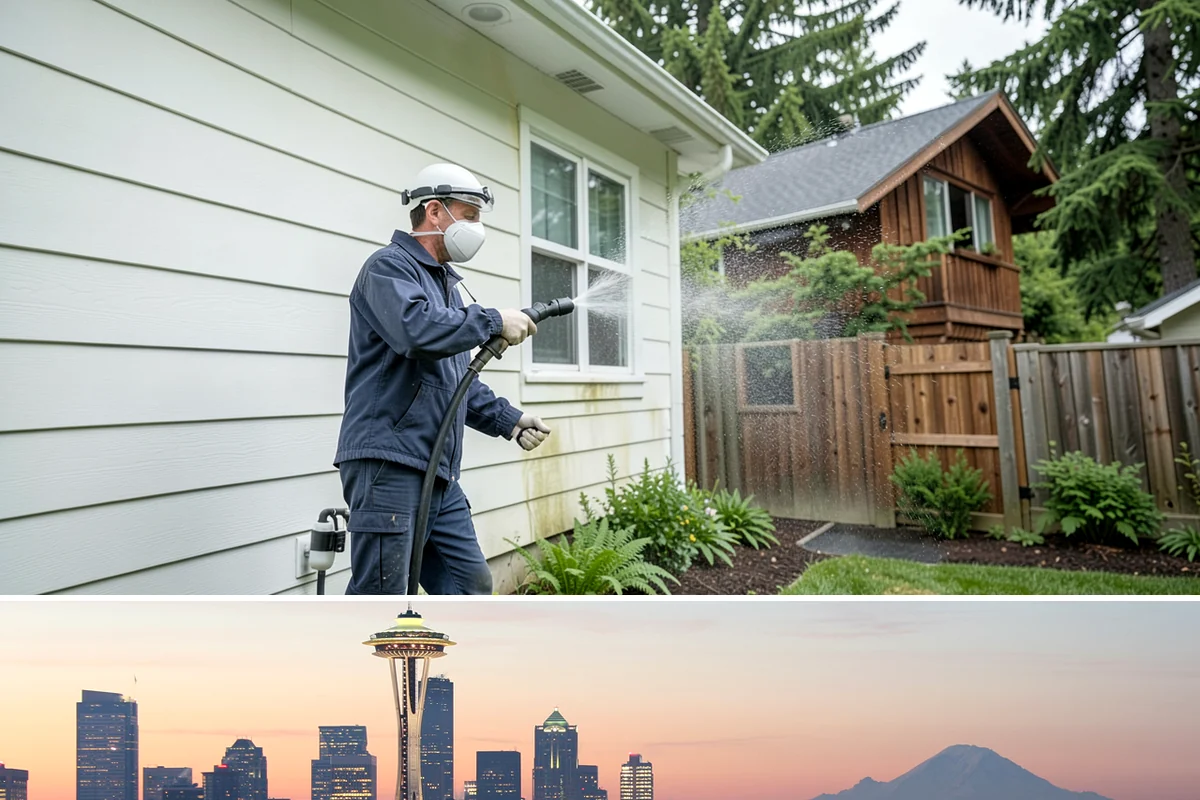 Spa Surround Cleaning in Seattle, King County, WA - Late spring cleaning sets up a safer, cleaner surround right as spa use picks up in warmer weather.