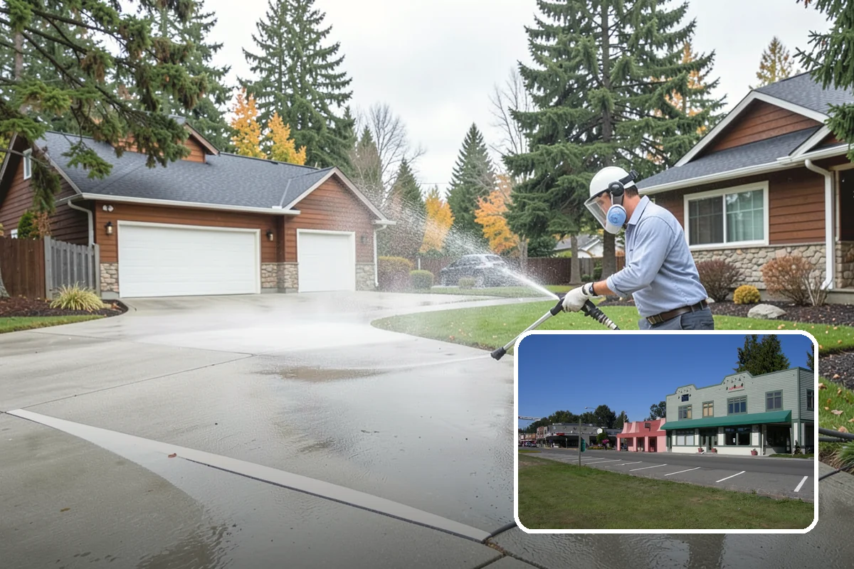 Spa Surround Cleaning in Snoqualmie, King County, WA - Kills moss and algae at the root for longer-lasting results