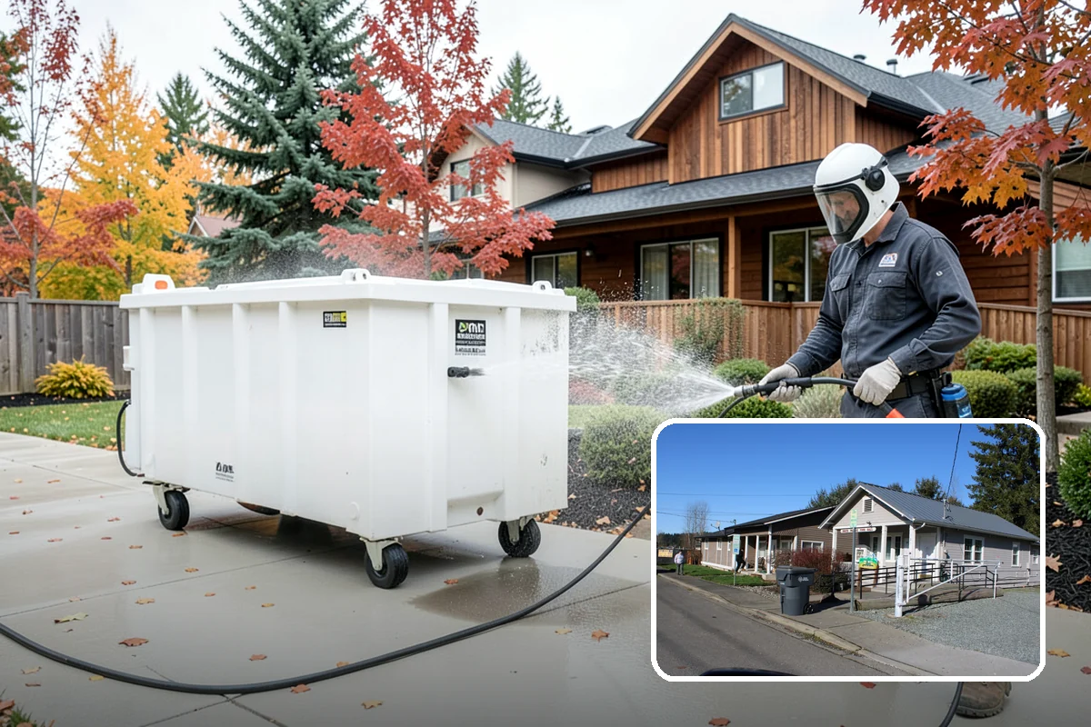 Spa Surround Cleaning in South Prairie, Pierce County, WA - Kills moss and algae at the root for longer-lasting results