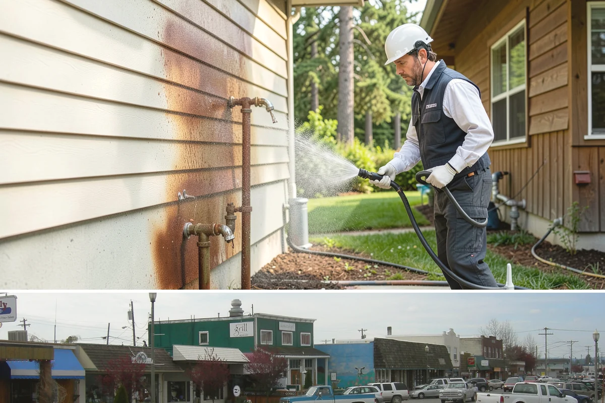 Spa Surround Cleaning in Stanwood, Snohomish County, WA - Late spring cleaning sets up a safer, cleaner surround right as spa use picks up in warmer weather.