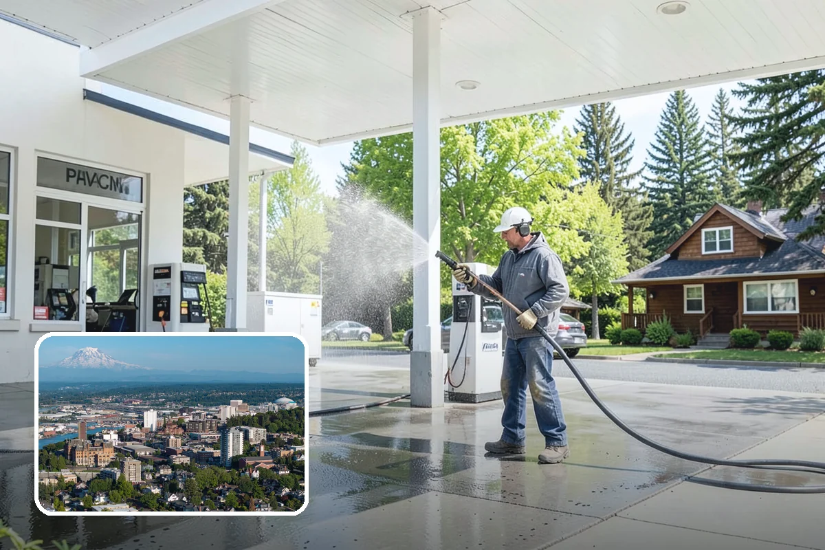 Spa Surround Cleaning in Tacoma, Pierce County, WA - Kills moss and algae at the root for longer-lasting results