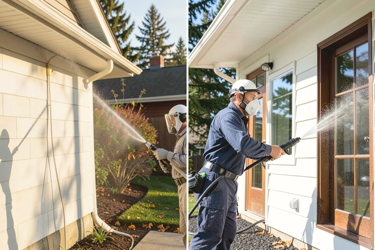 Spring Exterior Cleaning in Black Diamond, King County, WA - Walk the property and identify shaded, growth-prone zones