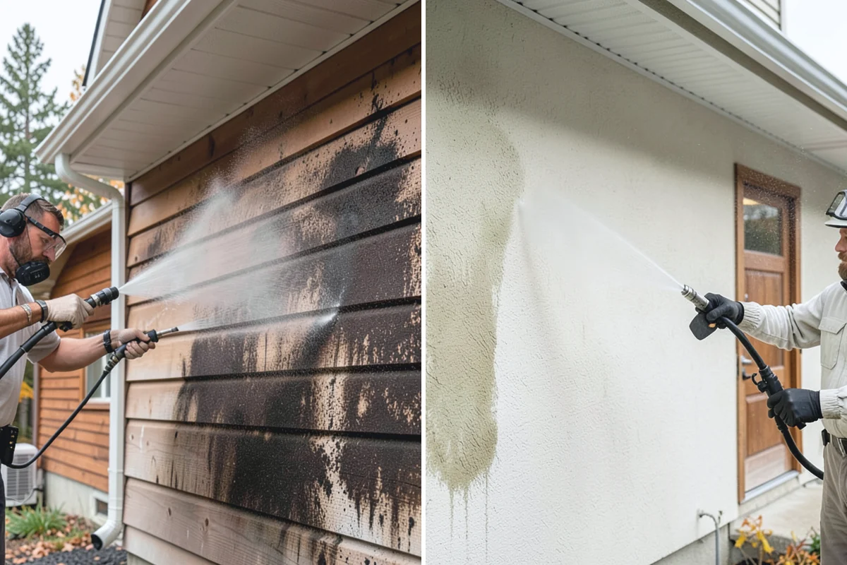 Spring Exterior Cleaning in Coupeville, Island County, WA - Walk the property and identify shaded, growth-prone zones