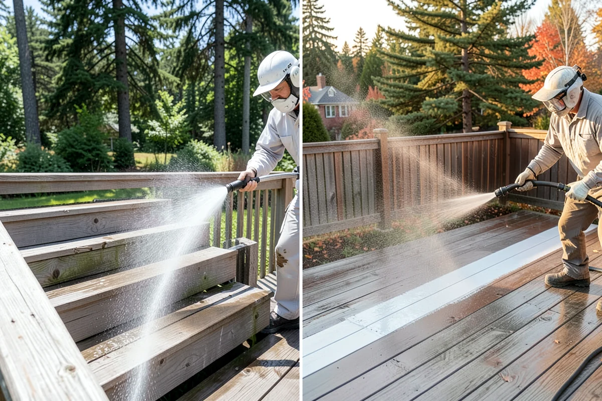 Spring Exterior Cleaning in DuPont, Pierce County, WA - Walk the property and identify shaded, growth-prone zones