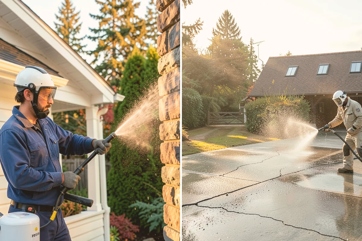 Spring Exterior Cleaning in Eatonville, Pierce County, WA - Walk the property and identify shaded, growth-prone zones